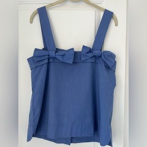 Banana Republic bow back top